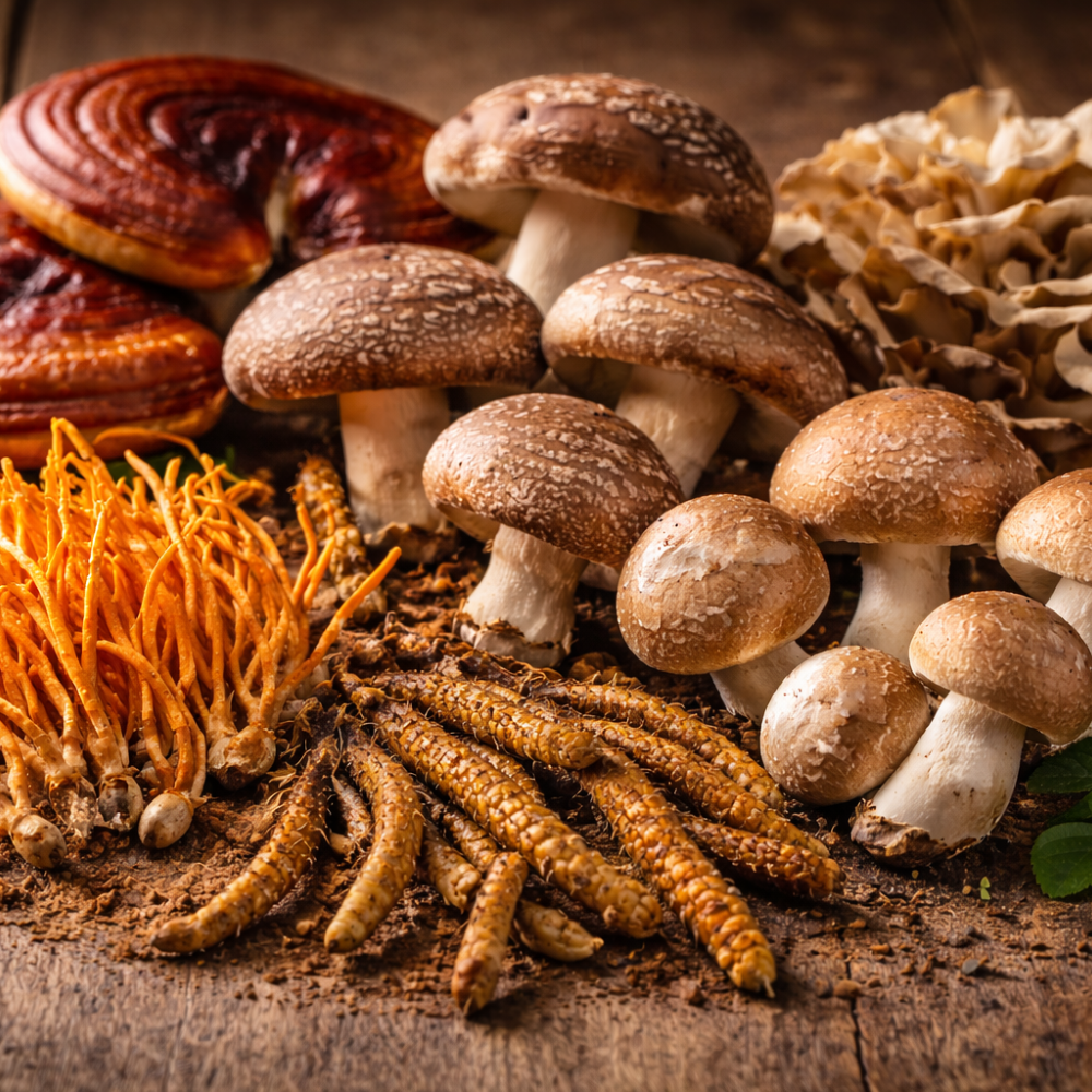 Gyógygombák, poliszacharidok és béta-glükánok